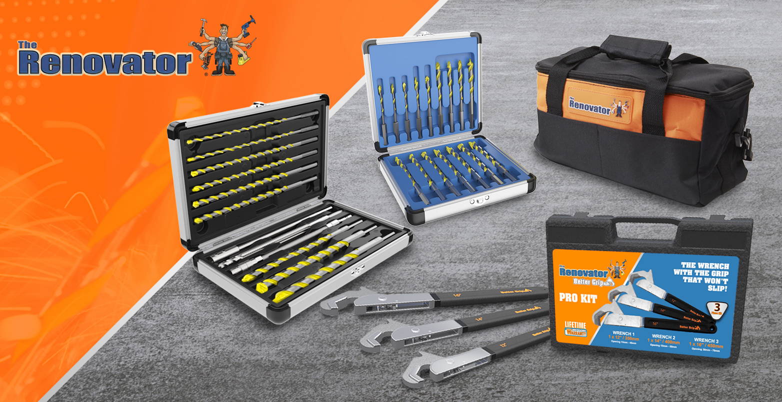 Does It All Drill Bits Pro + 3pc Better Grip TV Shop